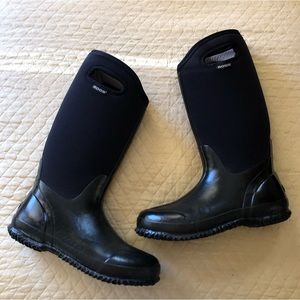 BOGS Classic Tall Shiny Black Boot